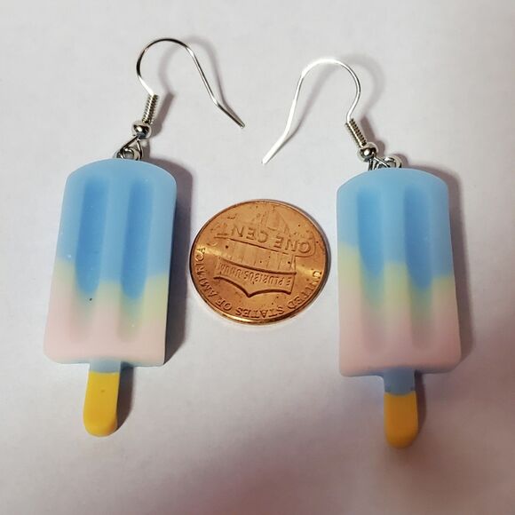 NEW 4 Ice Cream Popsicle Fashion Earrings - Picture 8 of 8